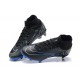 Nike Air Zoom Mercurial Superfly Ix Elite Fg White Blue Black For Men High-top Football Cleats