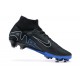 Nike Air Zoom Mercurial Superfly Ix Elite Fg White Blue Black For Men High-top Football Cleats 