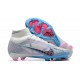 Nike Air Zoom Mercurial Superfly Ix Elite Fg White Blue Pink Red For Men High-top Football Cleats