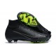 Nike Air Zoom Mercurial Superfly Ix Elite Fg White Green Black For Men High-top Football Cleats 