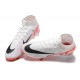 Nike Air Zoom Mercurial Superfly Ix Elite Fg White Orange Black For Men High-top Football Cleats