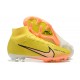 Nike Air Zoom Mercurial Superfly Ix Elite Fg Yellow Black Pink For Men High-top Football Cleats