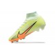 Nike Air Zoom Mercurial Superfly Ix Elite Fg Yellow Prange For Men High-top Football Cleats 