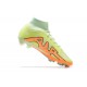 Nike Air Zoom Mercurial Superfly Ix Elite Fg Yellow Prange For Men High-top Football Cleats 