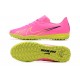 Nike Air Zoom Mercurial Vapor XV Academy TF Low Pink Green Men Soccer Cleats 