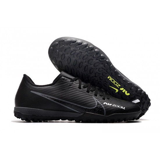 Nike Air Zoom Mercurial Vapor XV Academy TF Low-top Black Men Soccer Cleats 