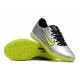 Nike Air Zoom Mercurial Vapor XV Academy TF Low-top Black Sliver Yellow Women And Men Soccer Cleats
