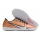 Nike Air Zoom Mercurial Vapor XV Academy TF Low-top Brown Women Men Soccer Cleats