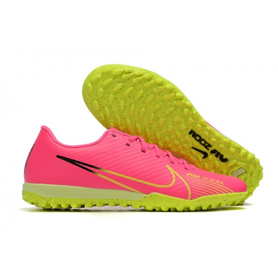 Nike Air Zoom Mercurial Vapor XV Academy TF Low-top Pink Women Men Soccer Cleats