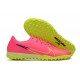 Nike Air Zoom Mercurial Vapor XV Academy TF Low-top Pink Women Men Soccer Cleats 