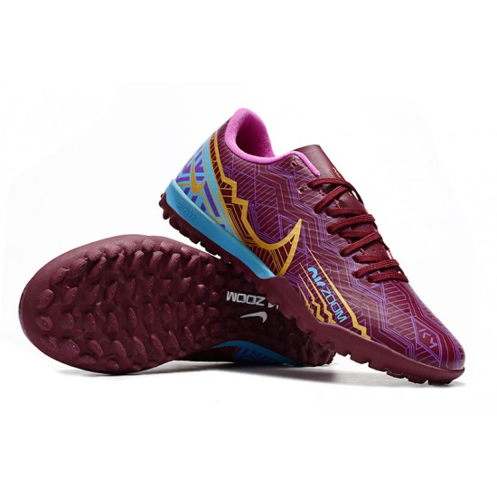 Nike Air Zoom Mercurial Vapor XV Academy TF Low-top Purple Women And Men Soccer Cleats
