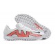 Nike Air Zoom Mercurial Vapor XV Academy TF Orange White Gold For Men Low-top Soccer Cleats 