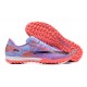 Nike Air Zoom Mercurial Vapor XV Academy TF Purple Pink White Orange For Men Low-top Soccer Cleats