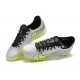 Nike Air Zoom Mercurial Vapor XV Academy TF Silver Green Yellow For Men Low-top Soccer Cleats