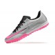 Nike Air Zoom Mercurial Vapor XV Academy TF Silver Pink Black For Men Low-top Soccer Cleats