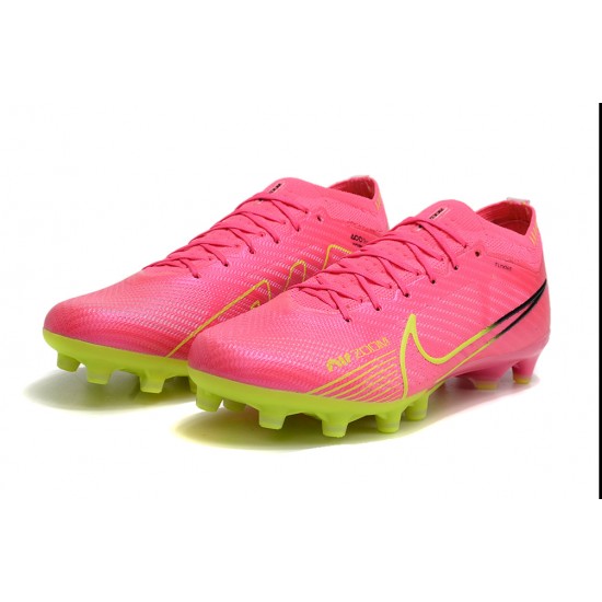 Nike Air Zoom Mercurial Vapor XV Elite AG Low-top Pink Women And Men Soccer Cleats