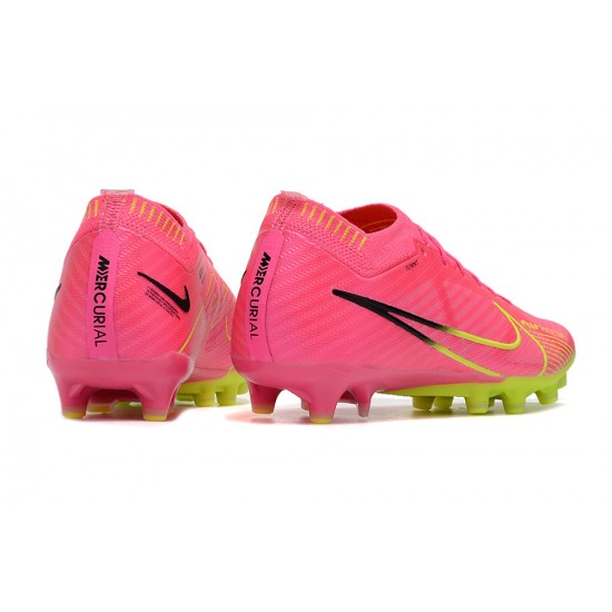 Nike Air Zoom Mercurial Vapor XV Elite AG Low-top Pink Women And Men Soccer Cleats