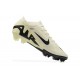 Nike Air Zoom Mercurial Vapor XV Elite FG Beige Black For Men Low-top Soccer Cleats