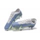 Nike Air Zoom Mercurial Vapor XV Elite FG Blue Gray Yellow For Men Low-top Soccer Cleats