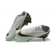 Nike Air Zoom Mercurial Vapor XV Elite FG Gray Green Black For Men Low-top Soccer Cleats 