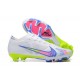 Nike Air Zoom Mercurial Vapor XV Elite FG Green Pink White Gold For Men Low-top Soccer Cleats