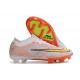 Nike Air Zoom Mercurial Vapor XV Elite FG Low Orange Yellow White Women And Men Soccer Cleats