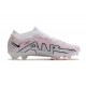 Nike Air Zoom Mercurial Vapor XV Elite FG Low Pink White Black Men Soccer Cleats 