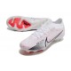 Nike Air Zoom Mercurial Vapor XV Elite FG Low Pink White Black Men Soccer Cleats 