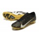 Nike Air Zoom Mercurial Vapor XV Elite FG Low-top Black Gold Men Soccer Cleats