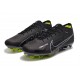 Nike Air Zoom Mercurial Vapor XV Elite FG Low-top Black Green Men Soccer Cleats