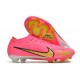 Nike Air Zoom Mercurial Vapor XV Elite FG Low-top Pink Yellow White Women And Men Soccer Cleats