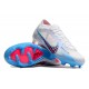 Nike Air Zoom Mercurial Vapor XV Elite FG Low-top White Blue Pink Men Soccer Cleats 