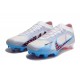 Nike Air Zoom Mercurial Vapor XV Elite FG Low-top White Blue Pink Men Soccer Cleats 