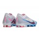 Nike Air Zoom Mercurial Vapor XV Elite FG Low-top White Blue Pink Men Soccer Cleats