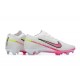 Nike Air Zoom Mercurial Vapor XV Elite FG Low-top White Purple Pink Women And Men Soccer Cleats 