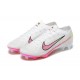 Nike Air Zoom Mercurial Vapor XV Elite FG Low-top White Purple Pink Women And Men Soccer Cleats 