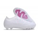 Nike Air Zoom Mercurial Vapor XV Elite FG Low-top White Purple Women And Men Soccer Cleats 