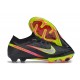 Nike Air Zoom Mercurial Vapor XV Elite FG Low-top Yellow Red Black Women And Men Soccer Cleats 