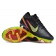 Nike Air Zoom Mercurial Vapor XV Elite FG Low-top Yellow Red Black Women And Men Soccer Cleats