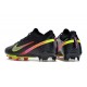 Nike Air Zoom Mercurial Vapor XV Elite FG Low-top Yellow Red Black Women And Men Soccer Cleats