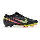 Nike Air Zoom Mercurial Vapor XV Elite FG Low-top Yellow Red Black Women And Men Soccer Cleats 