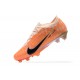 Nike Air Zoom Mercurial Vapor XV Elite FG Orange Black For Men Low-top Soccer Cleats