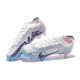 Nike Air Zoom Mercurial Vapor XV Elite FG White Blue Pink Red For Men Low-top Soccer Cleats