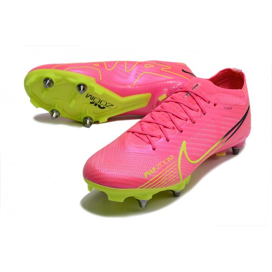 Nike Air Zoom Mercurial Vapor XV Elite SG Low-top Pink Men Soccer Cleats