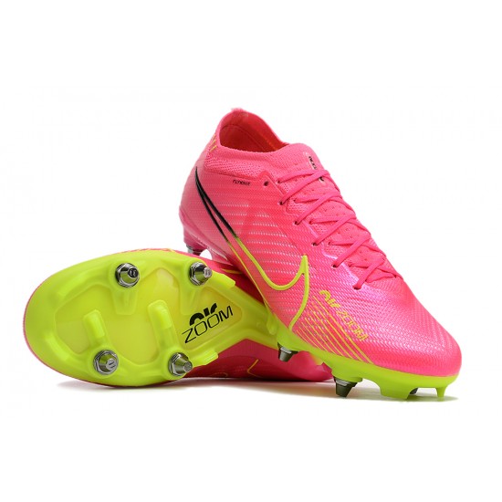 Nike Air Zoom Mercurial Vapor XV Elite SG Low-top Pink Men Soccer Cleats