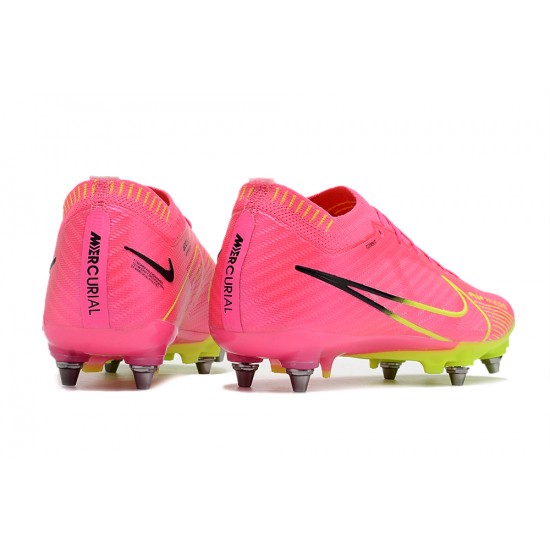 Nike Air Zoom Mercurial Vapor XV Elite SG Low-top Pink Men Soccer Cleats