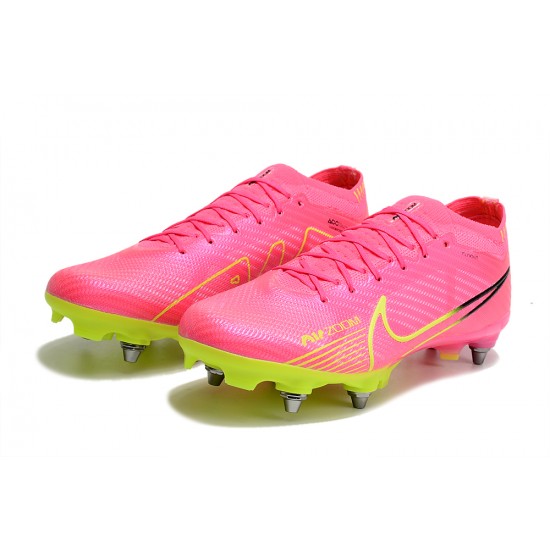 Nike Air Zoom Mercurial Vapor XV Elite SG Low-top Pink Men Soccer Cleats