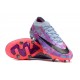 Nike Air Zoom Mercurial Vapor XV Elite SG Low-top Purple Grey Men Soccer Cleats