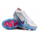 Nike Air Zoom Mercurial Vapor XV Elite SG Low-top White Blue Pink Men Soccer Cleats