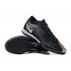 Nike Air Zoom Mercurial Vapor XV Elite TF Low-top Black Gold Men Soccer Cleats 